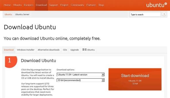 install ubuntu startup disk creator
